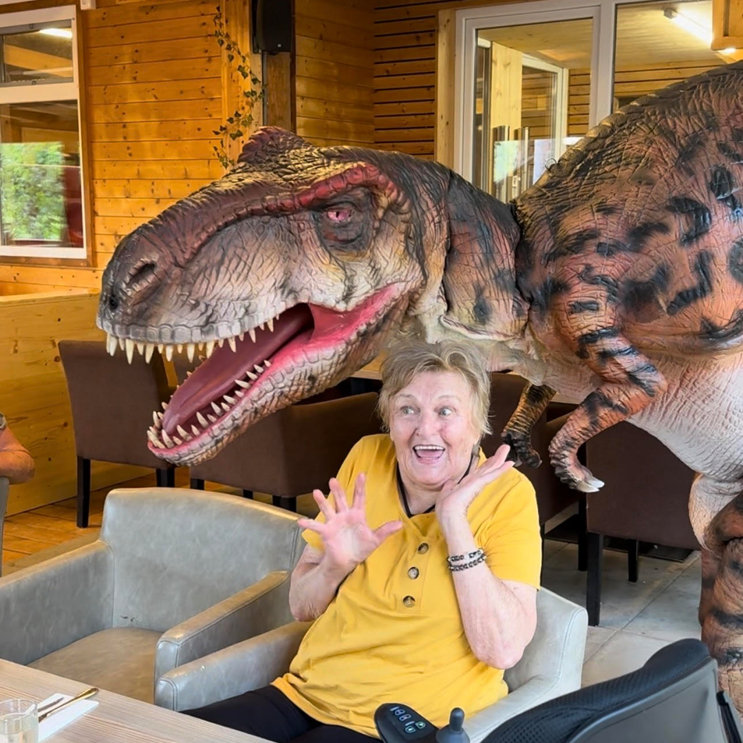Picture of Rexi in Syrassic Park