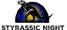 Image of original Styrassic Night Logo