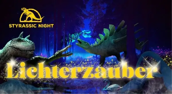 Titelbild vom vom Styrassic Night Lichterzauber Park